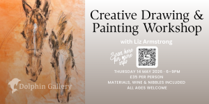 Learn how to create a unique piece of artwork with Liz Armstrong - local artist known for her artwork influenced by horses.